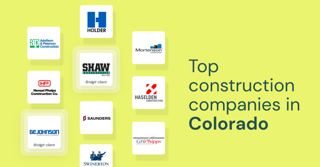 Top construction companies in Colorado Bridgit