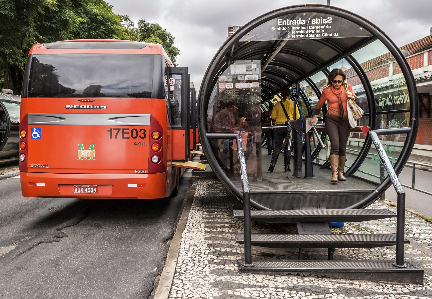 Curitiba, Brazil BRT system