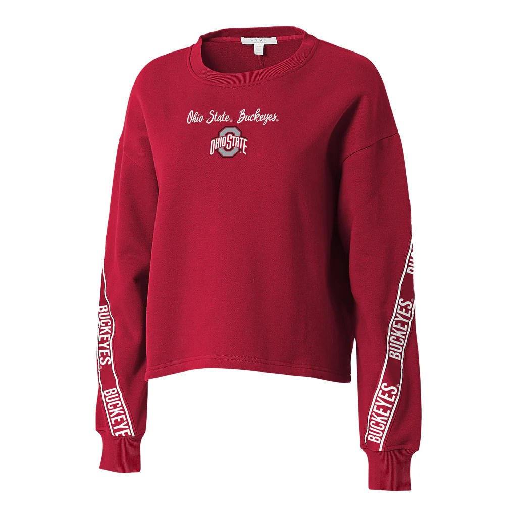Ladies WEAR by Erin Andrews Ohio State Buckeyes Team Tape Crew | Shop