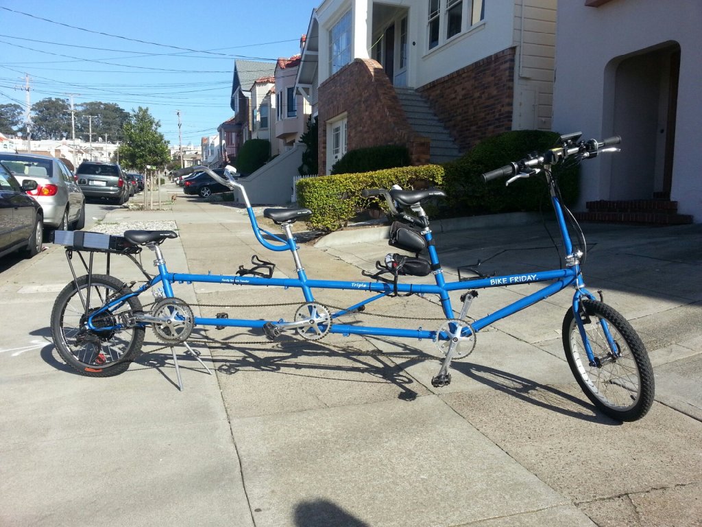Triplet Electric Bicycle San Francisco, CA 12/2014 Electric Bike
