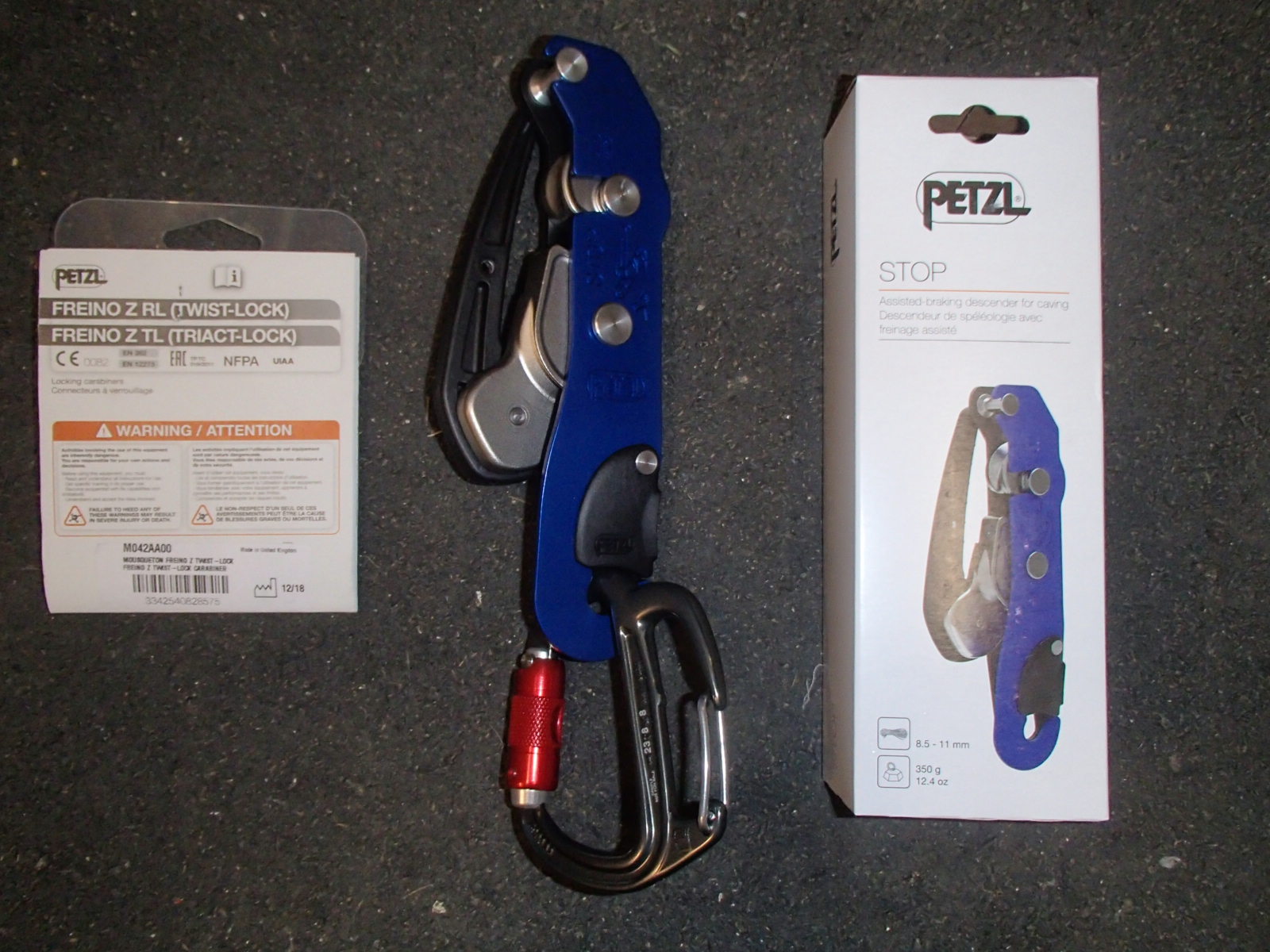 The new @Petzl Stop has arrived with us - Caving, mining & potholing in