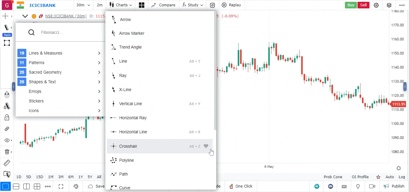 Long Position GoCharting