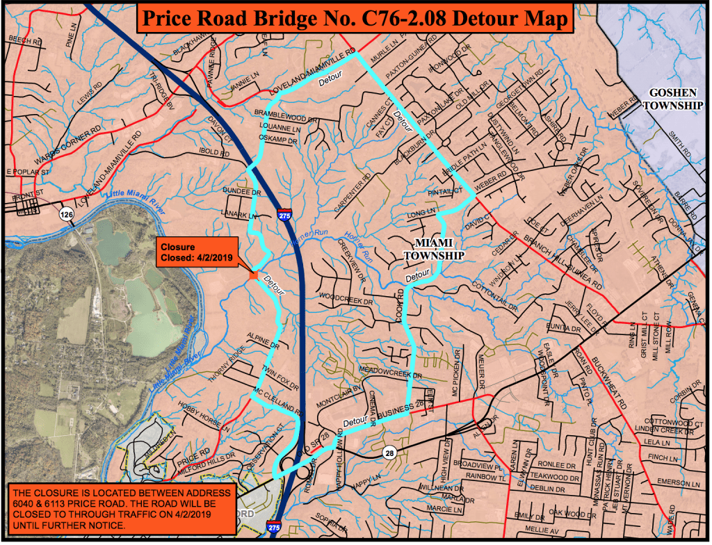 Price Road Bridge Replacement The Clermont County Transportation