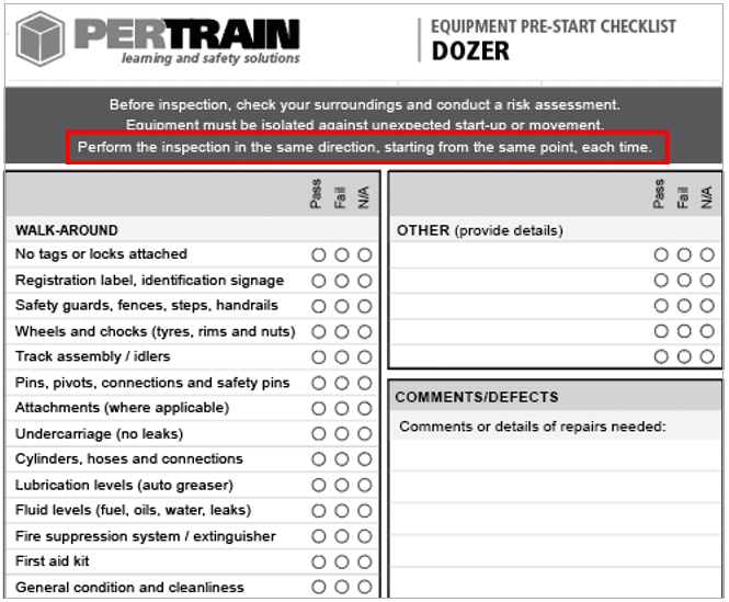 Equipment Inspections Checklist The Full Guide GoCodes