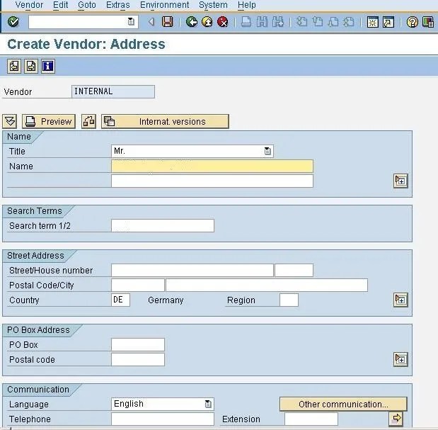 Master Data in SAP Go Coding
