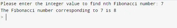 Program to find the nth Fibonacci number using Python Go Coding