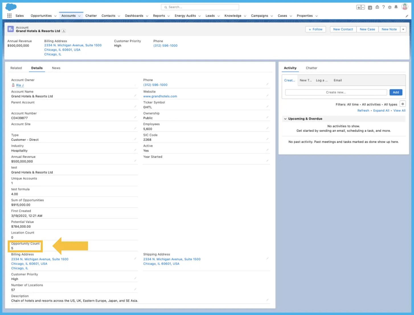 RollUp Summary Field in Salesforce Go Coding