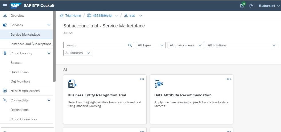 SAP BTP Destination Access in SAP UI5 - Go Coding