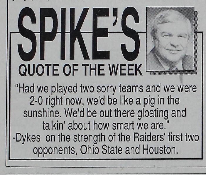Spike's Quote of the Week »