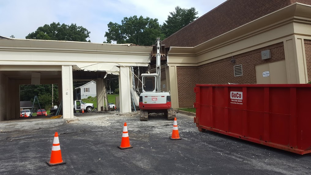 Commercial Demolition Blue Ridge City Hall to GoCo