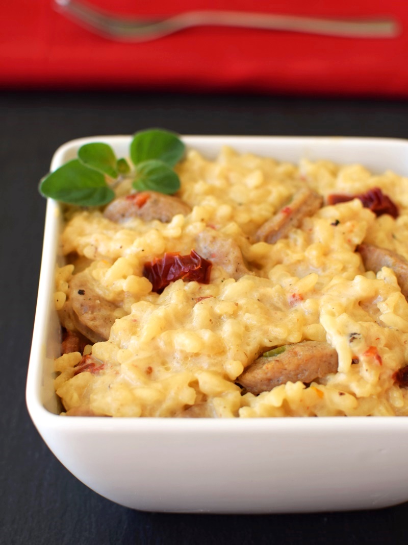 Creamy DairyFree Baked Risotto (ItalianStyle)