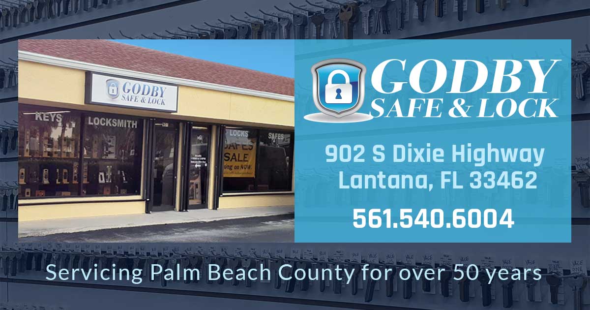 CONTACT GODBY SAFE & LOCK Emergency Locksmiths Lantana