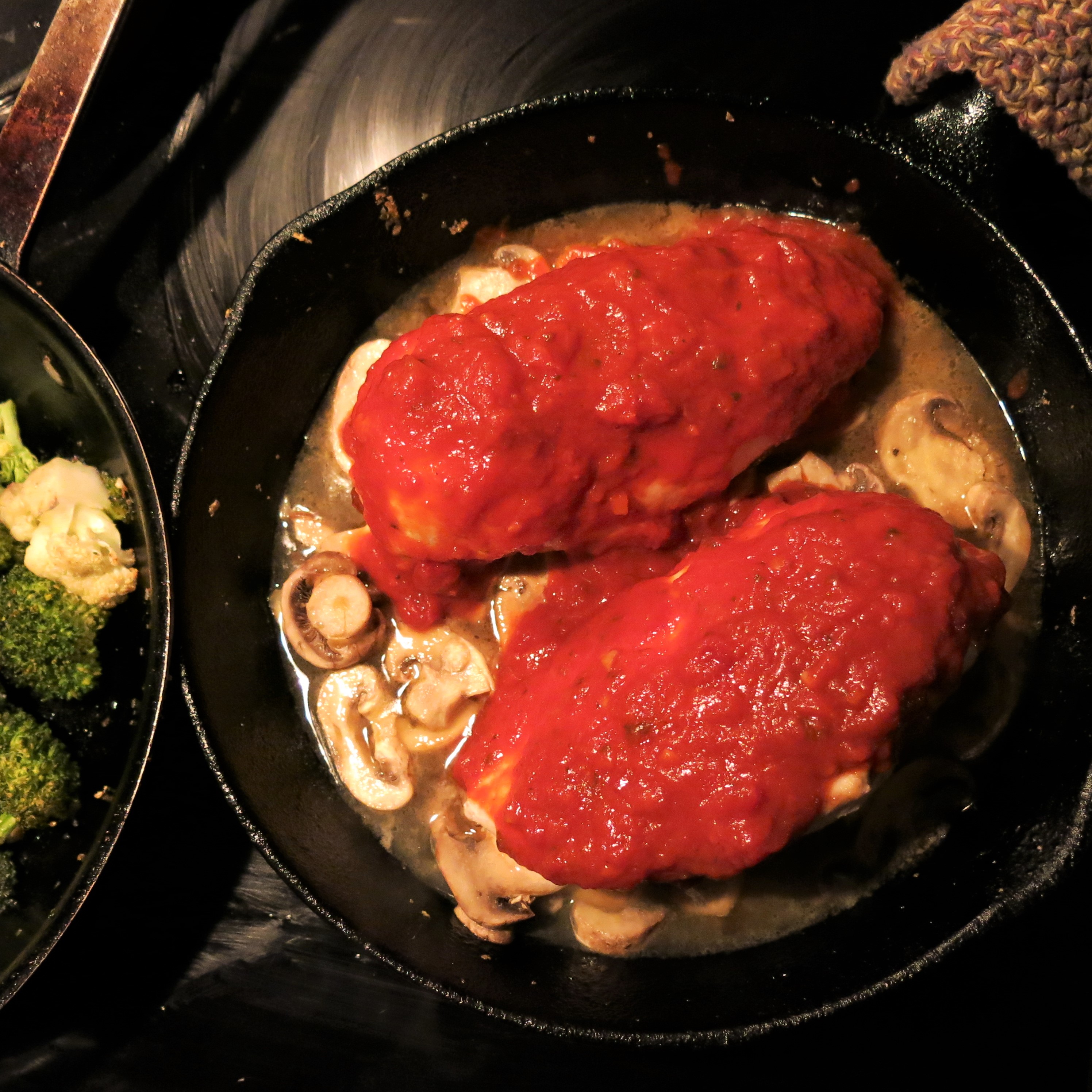 Twisted Chicken Parmesan Goddess Cooks