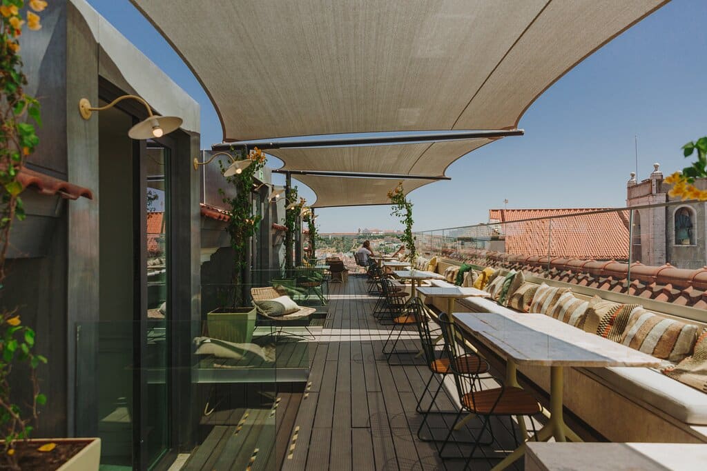 Lumi Rooftop restaurant venue, Lisbon Go Discover Portugal