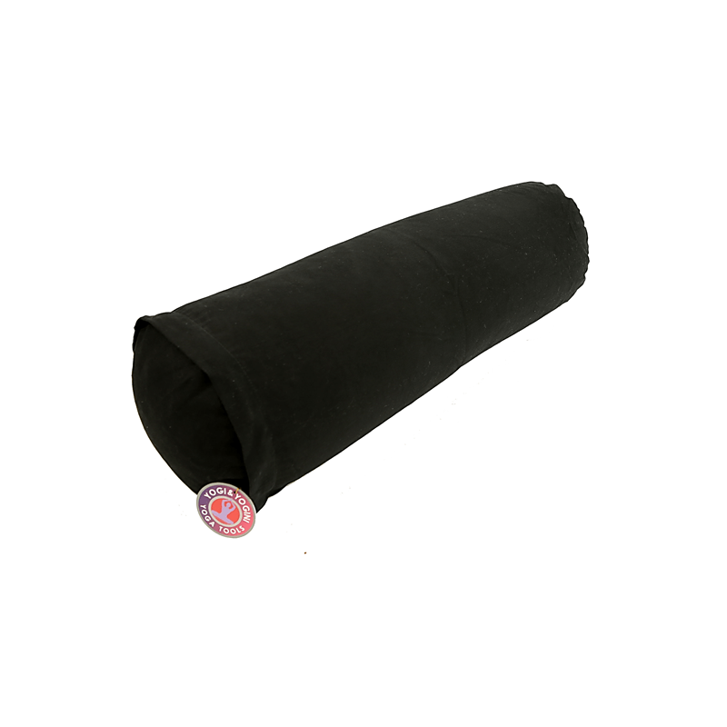 Yoga pølle bolster i sort