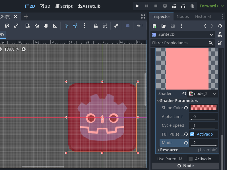 Pulse effect (Godot 4) Godot Shaders