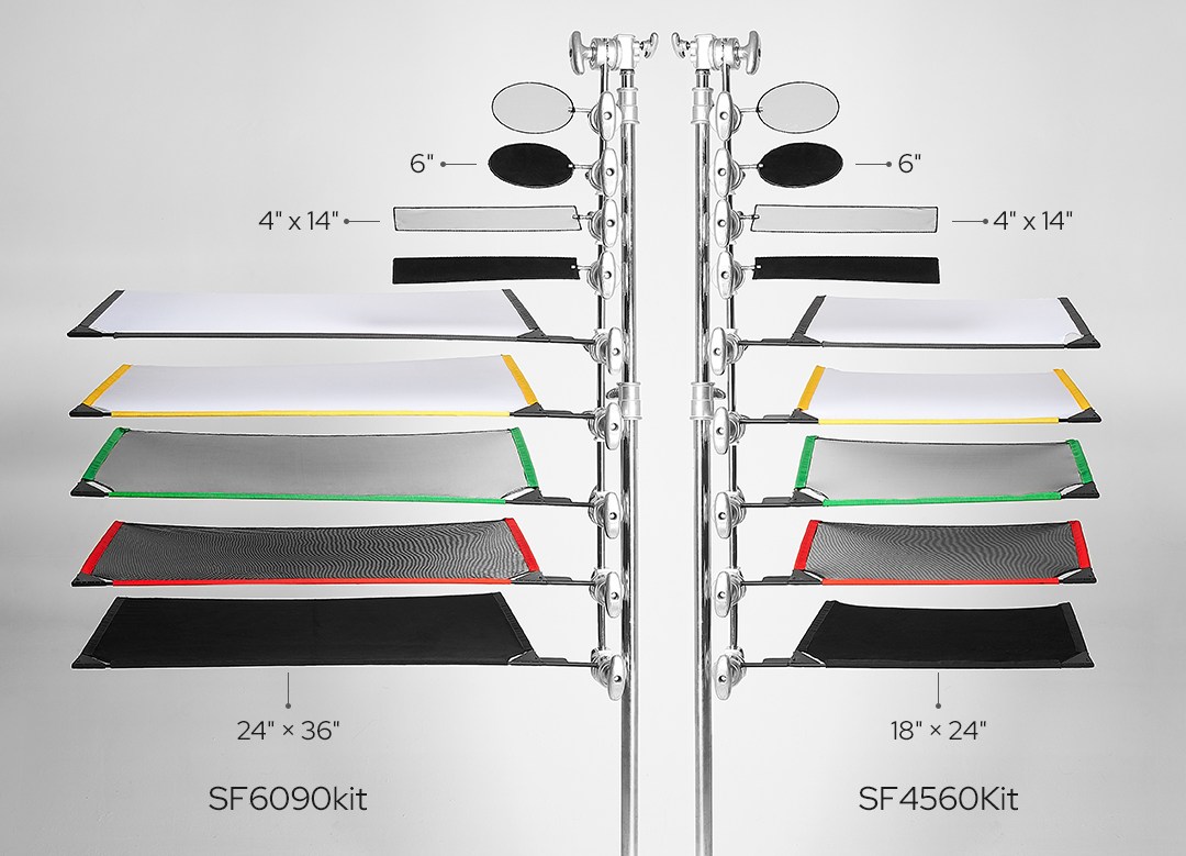 Scrim Flag Kit SF6090 & SF4560 Godox studio photography equipment