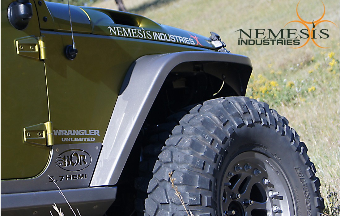 👉Nemesis JK Notorious Front Flare » GodSpeed OffRoad