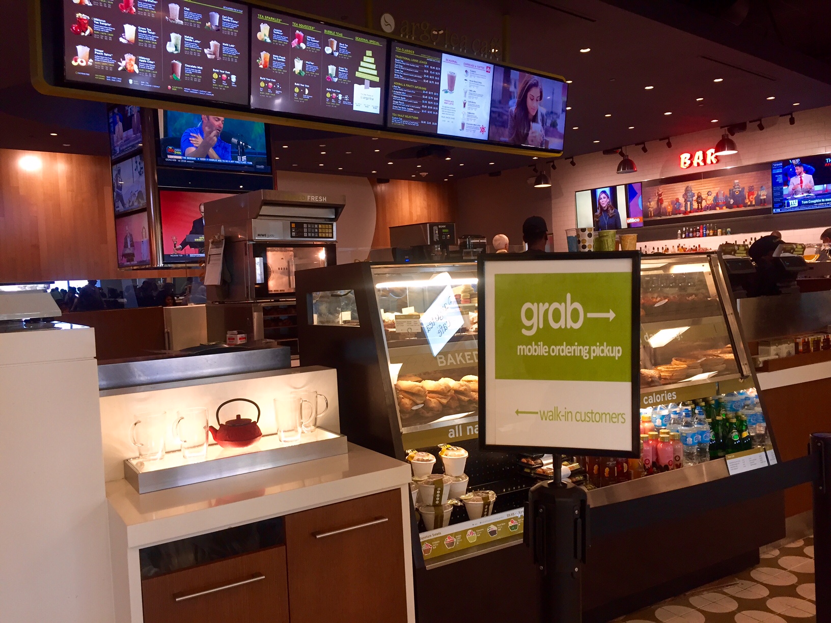 Grab and Go at the Airport Go Eat Give