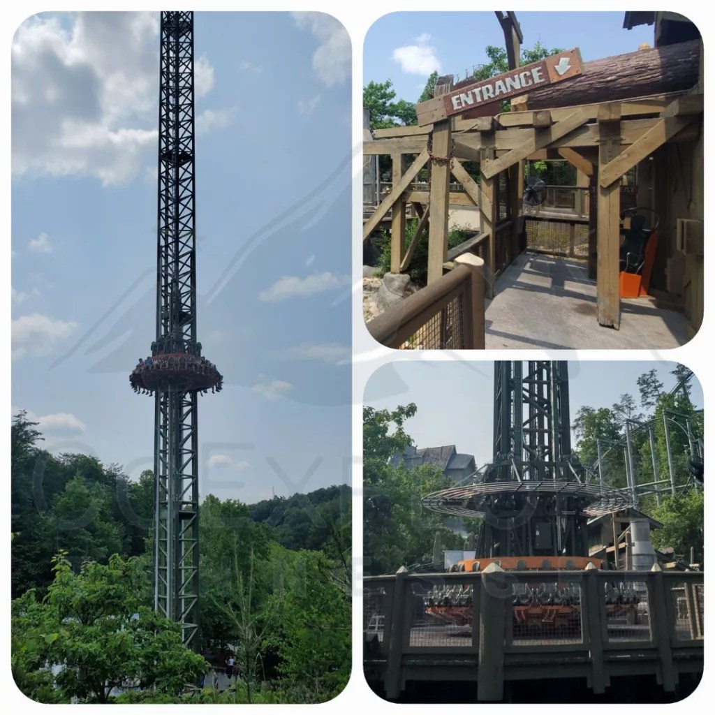 Dollywood's Drop Line Pure Exhilaration