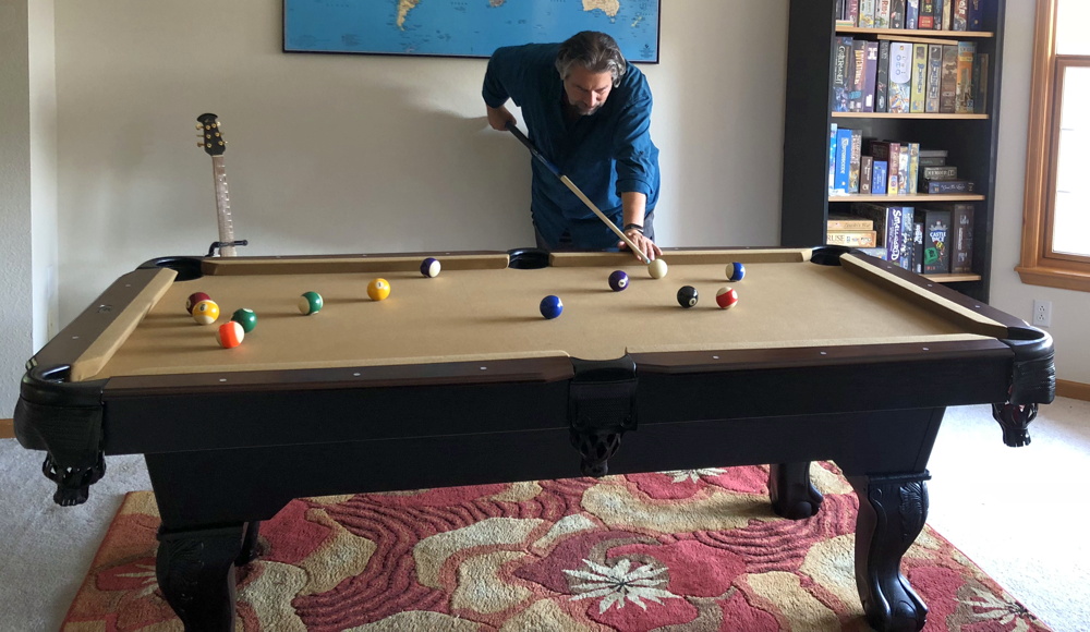 Build your own pool table? We did! With EastPoint Sports... from