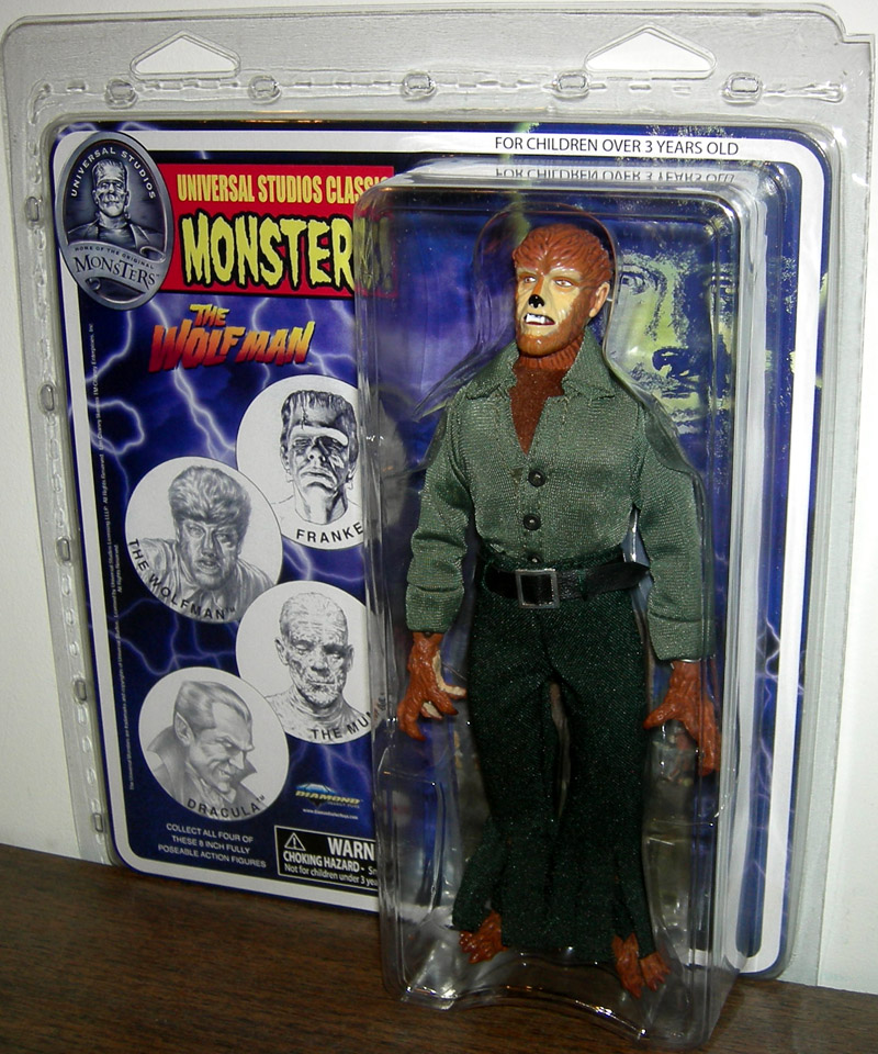 8 inch Wolfman, Universal Studios Classic Monsters