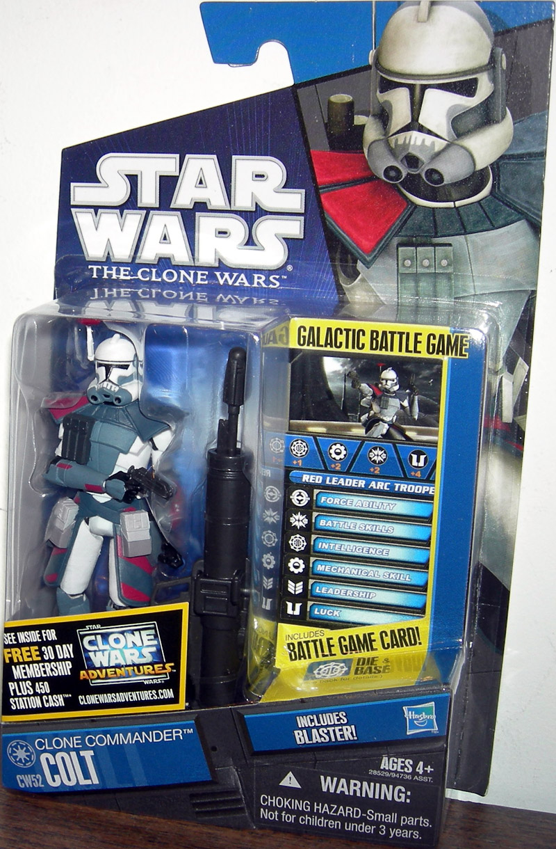Clone Commander Colt CW52 Action Figure Star Wars