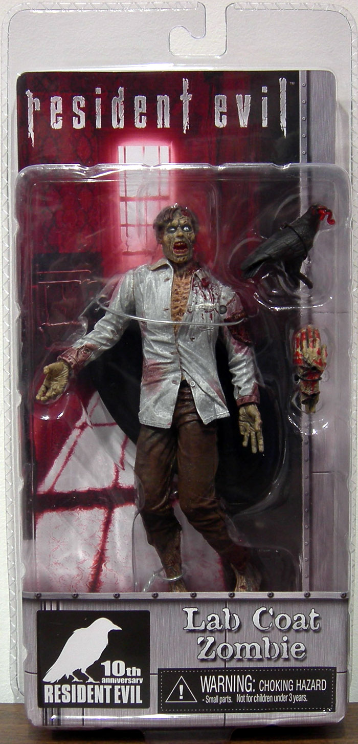 Lab Coat Zombie Action Figure Resident Evil 10th Anniversary