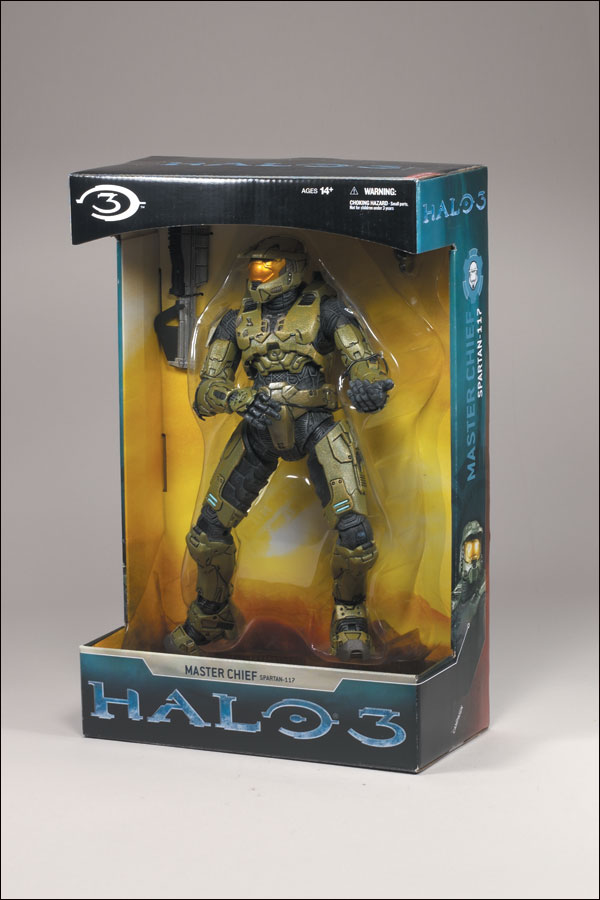 12 Inch tall Master Chief Halo 3 Action Figure McFarlane Toys