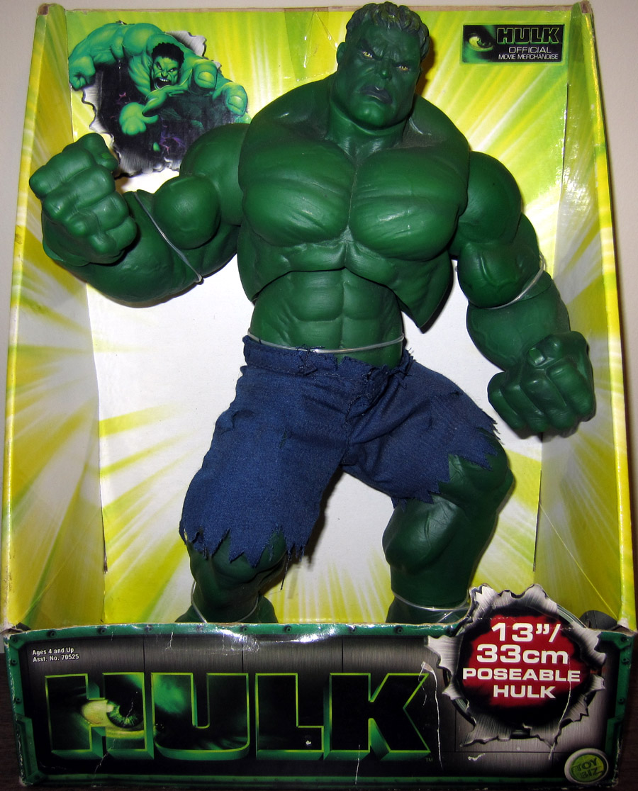 13 inch Poseable Hulk Movie action figure