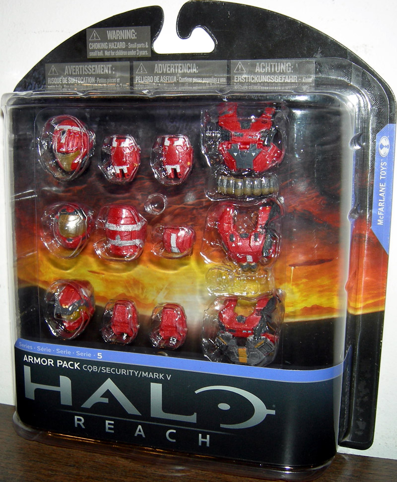 Carded CQB Custom Armor Pack Series 5 Target Exclusive Halo Reach