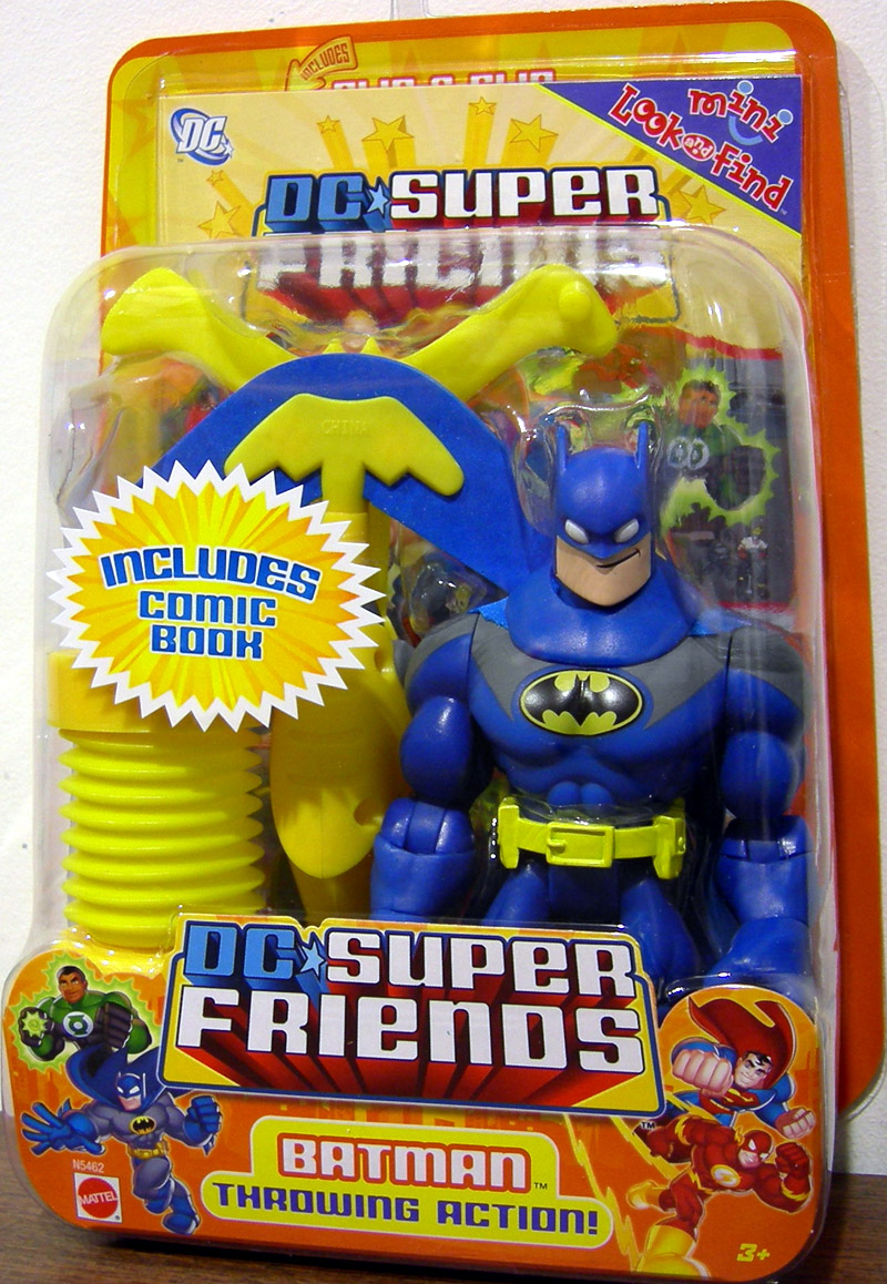 Batman throwing action DC Super Friends