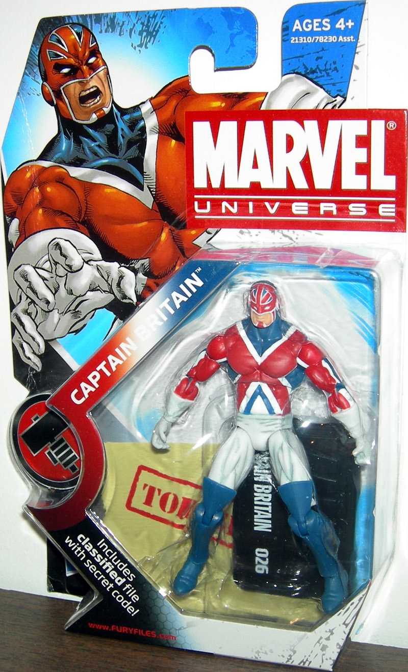 Captain Britain Marvel Universe Series 2 026 action figure