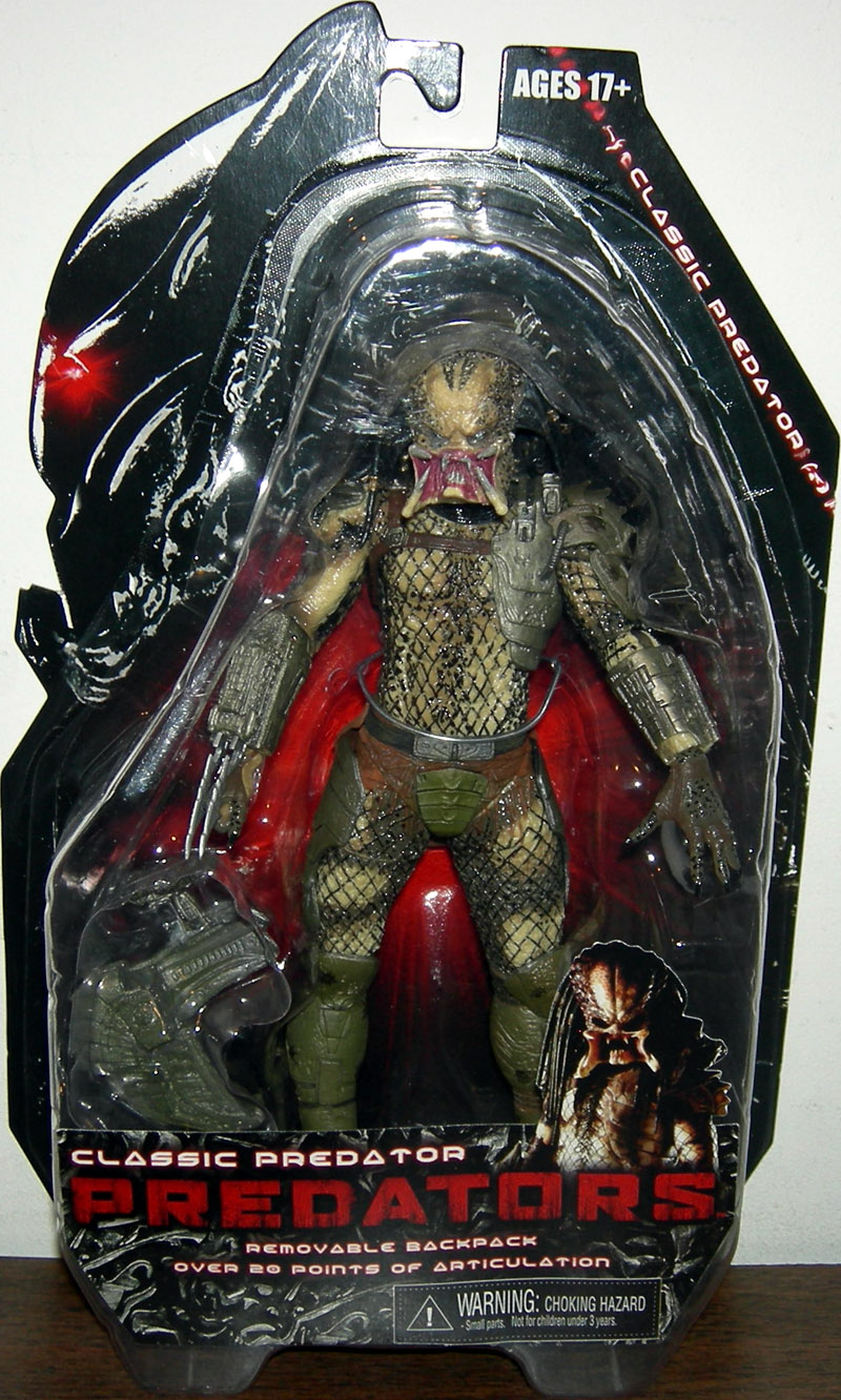 Classic Predator Unmasked Figure Neca Reel Toys