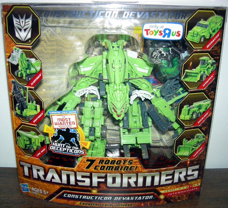 Constructicon Devastator Figure Legends Class Toys R Us Exclusive