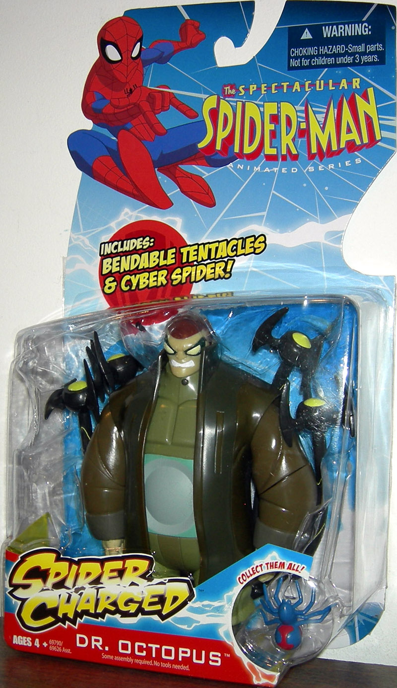 Dr Octopus Action Figure Spectacular SpiderMan Animated Series Spider