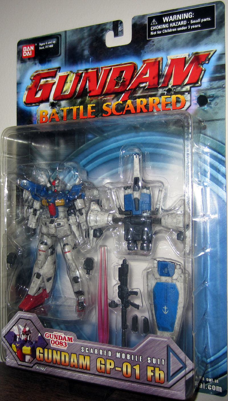 Gundam GP01 Fb Battle Scarred Action Figure Ban Dai