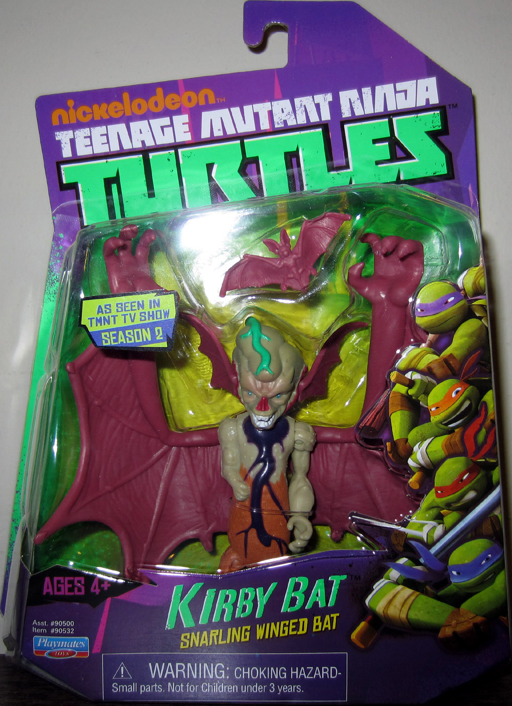 Kirby Bat Figure Nickelodeon Teenage Mutant Ninja Turtles TMNT