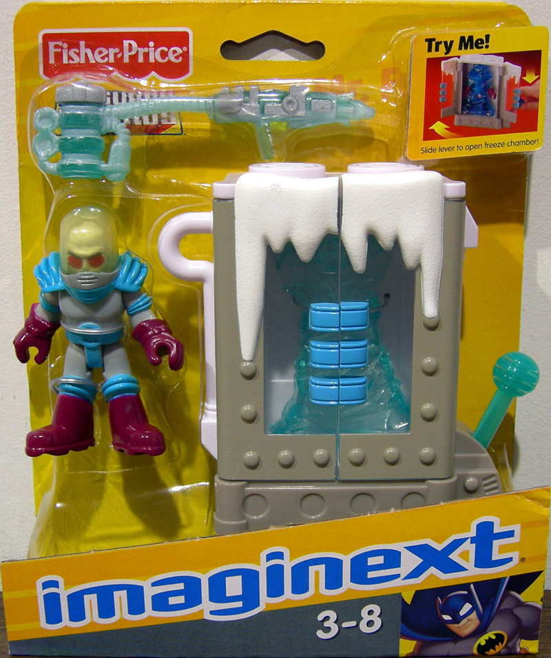 Mr Freeze Action Figure with Freeze Chamber Imaginext