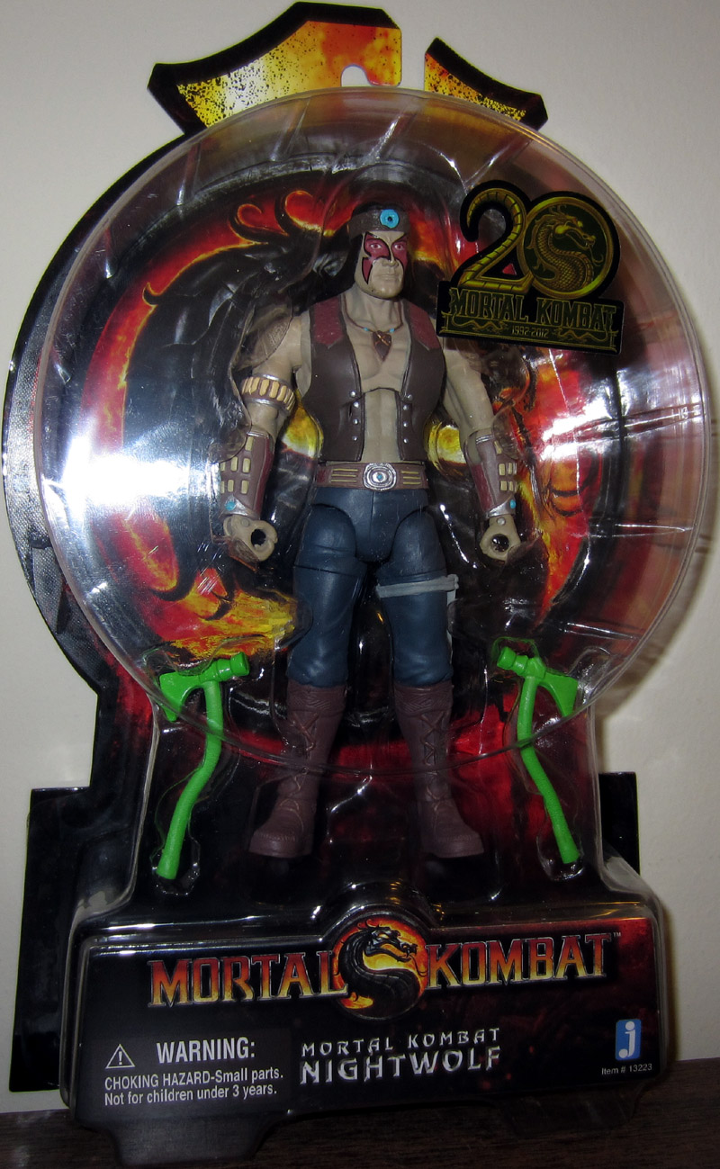 Nightwolf Mortal Kombat 20th Anniversary 6 inch action figure