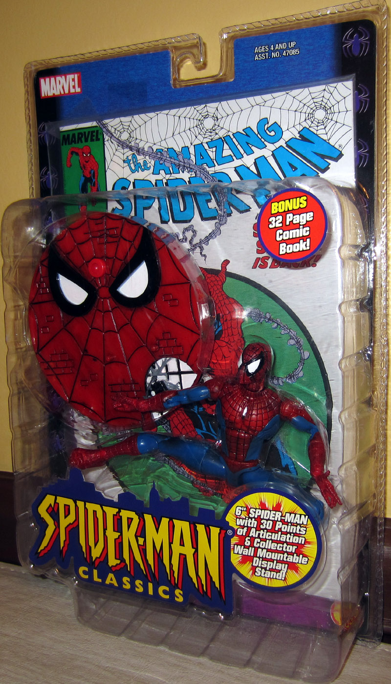 SpiderMan Action Figure Classics Toy Biz