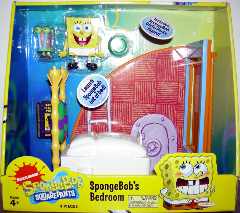 SpongeBobs Squarepants Bedroom Playset