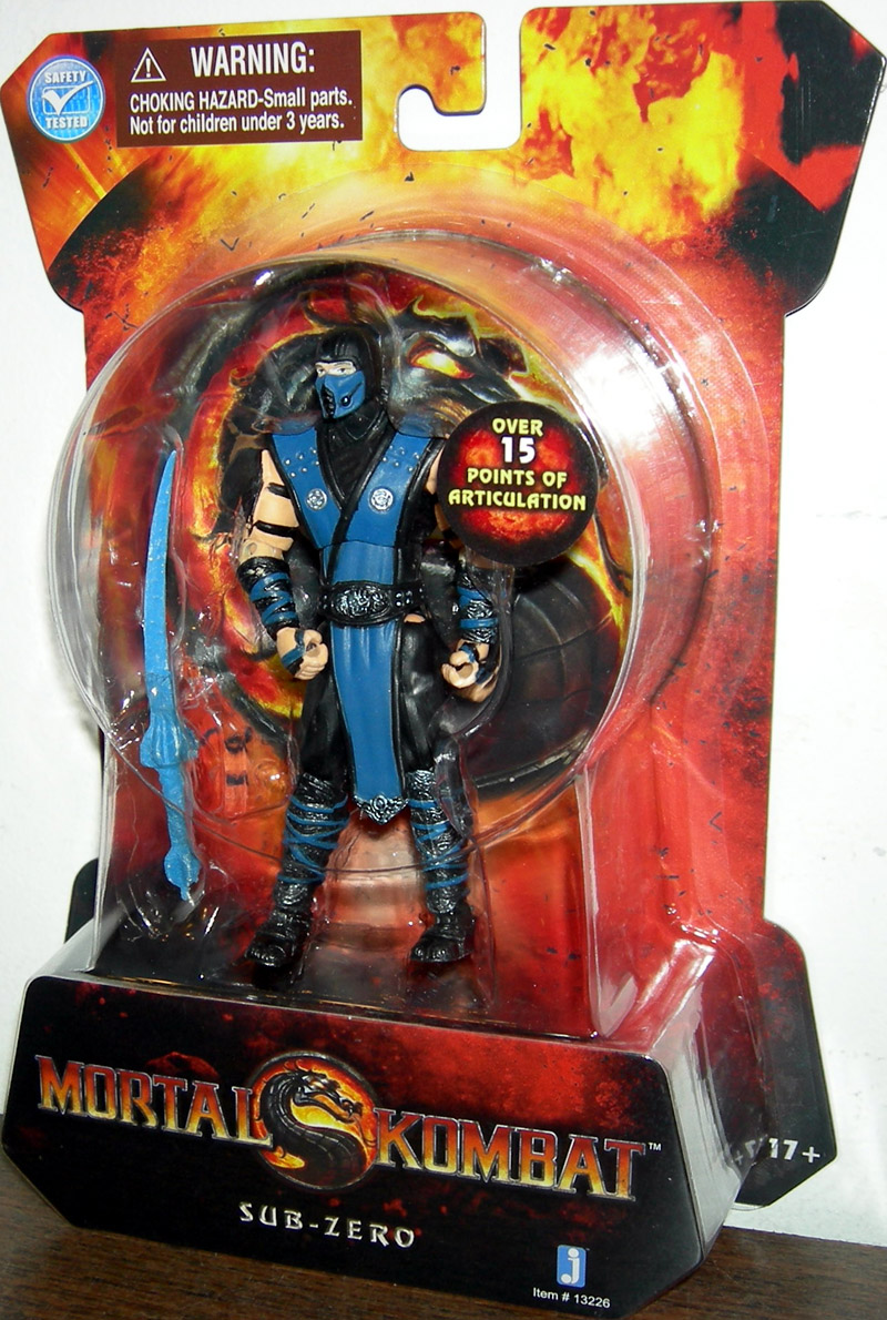 SubZero Action Figure Mortal Kombat 2011 4 Inches