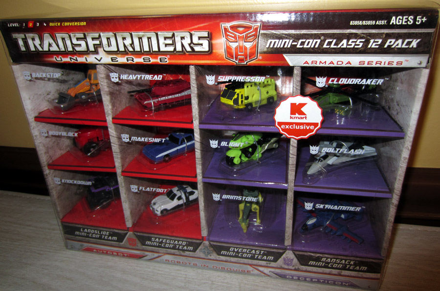 Transformers Universe MiniCon Class 12 Pack Armada Series action figures