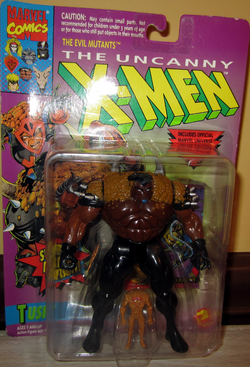 Tusk Action Figure Surprise Mutant Attack XMen Toy Biz