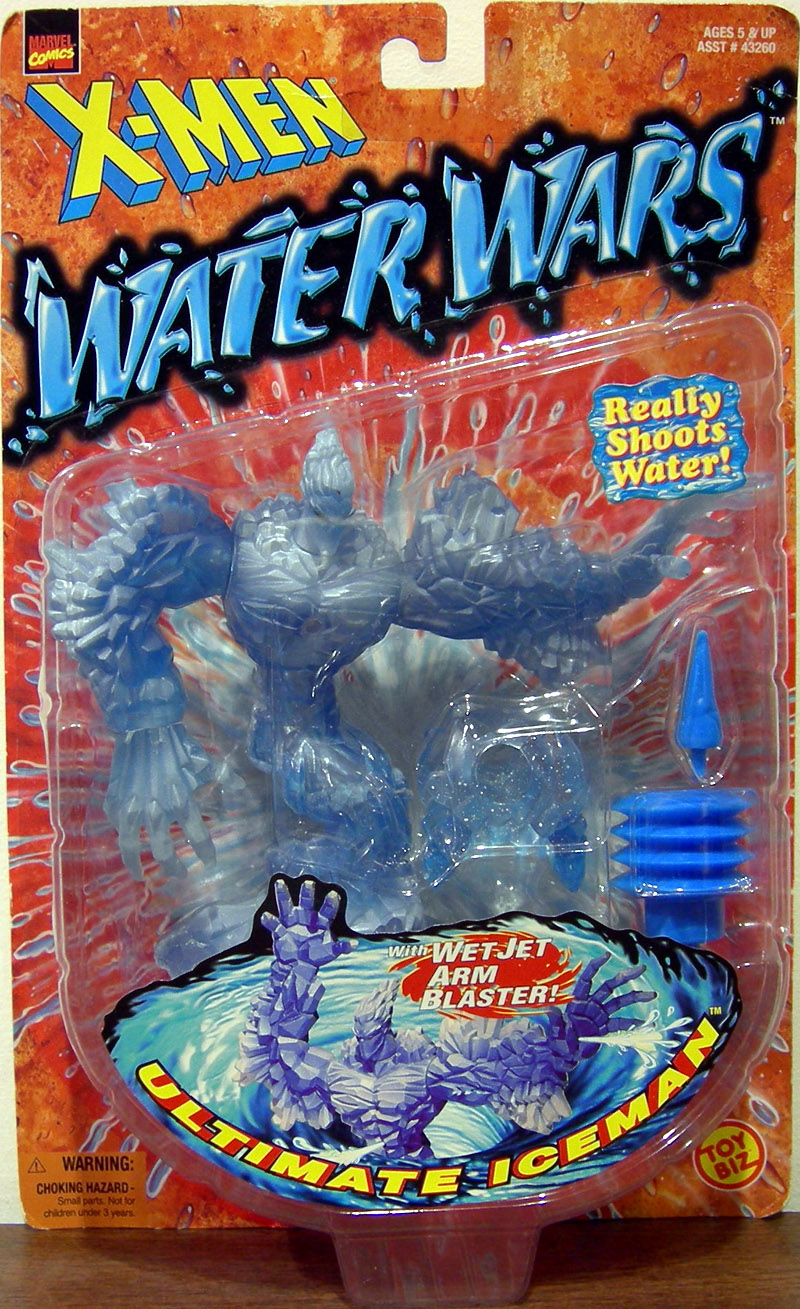 Ultimate Iceman XMen Water Wars action figure