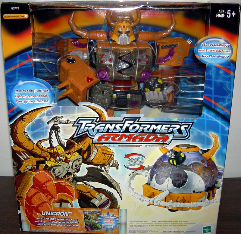 Unicron Dead End MiniCon Transformers Armada action figures