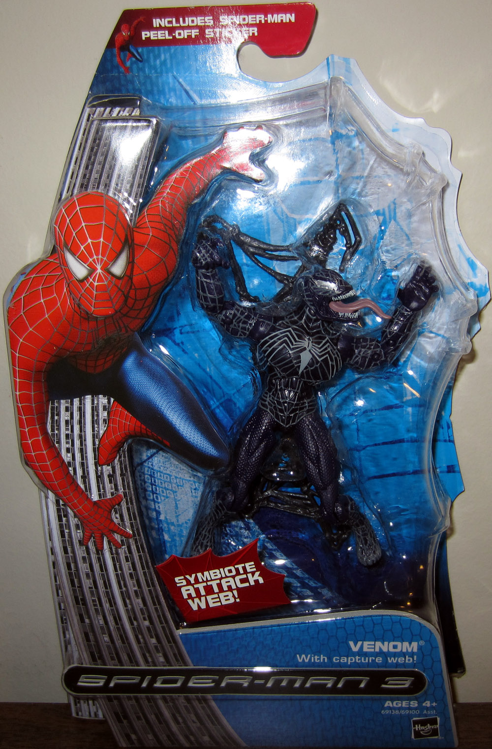 Venom Figure Capture  SpiderMan 3 Movie Hasbro