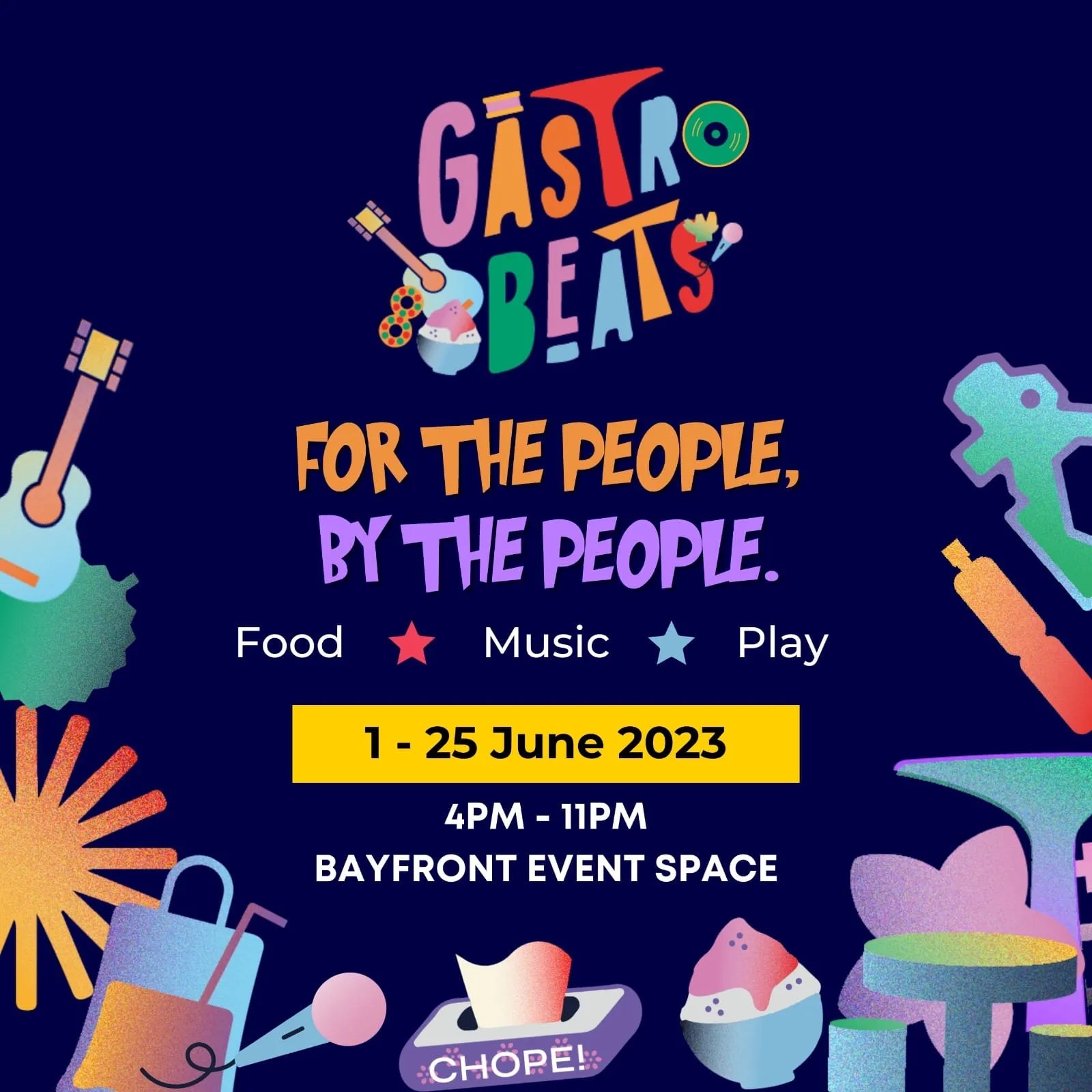 Gastro Beats Music Festival Singapore's