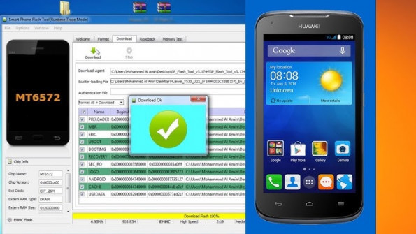 Huawei ascend y520 u22 firmware updated January 2021